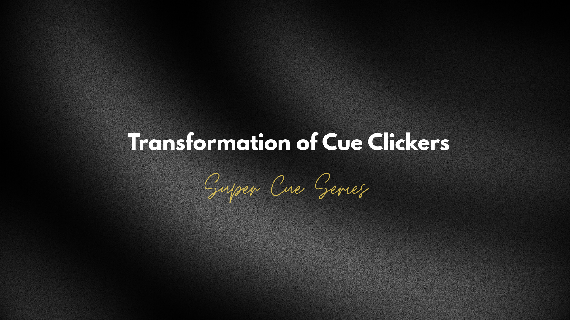 Driving Pro AV Efficiency with Cue Clickers and Laser Pointers