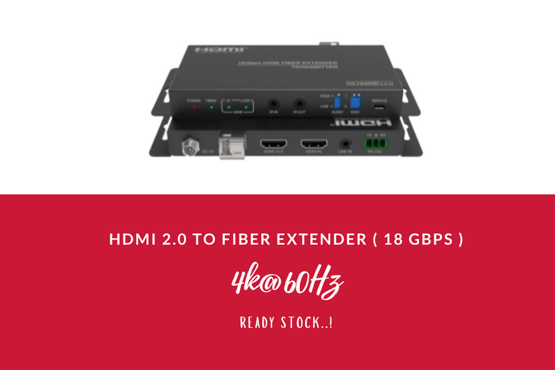 hdmi fiber converters 4k is in stock now