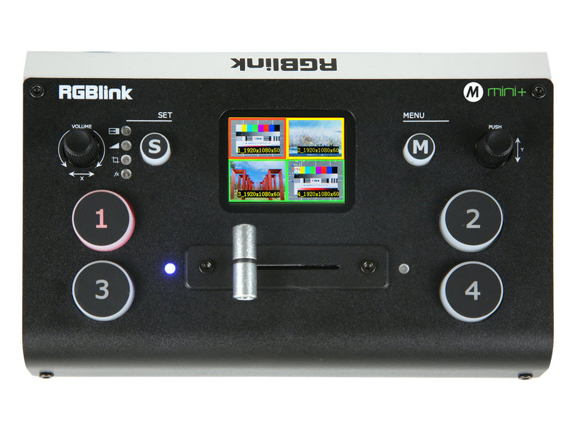 RGBlink Mini+ Video Switcher for Live Streaming
